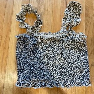 Cheetah Crop Top